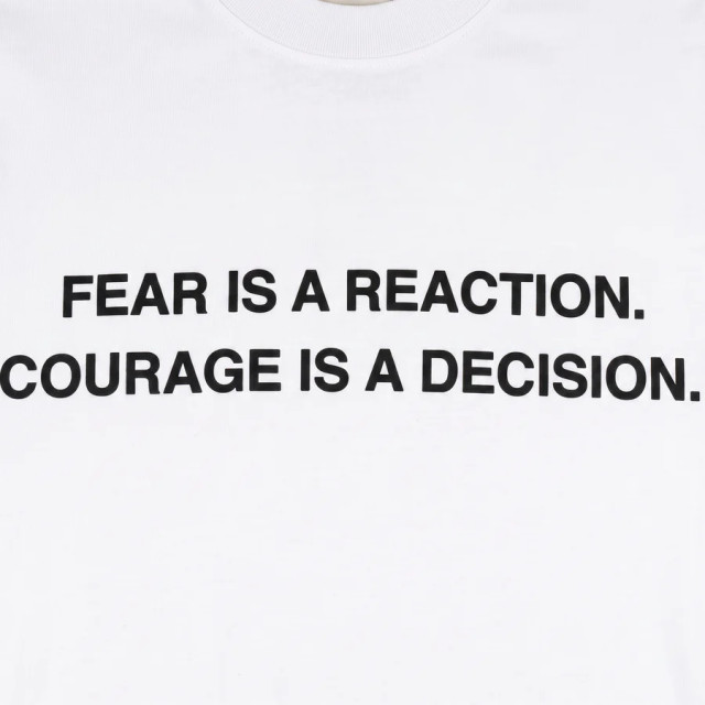 A[S]USL FEAR IS A REACTION TEE