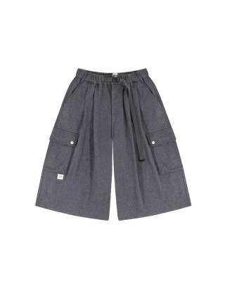 A[S]USL KNITTED CARGO SWEAT SHORTS