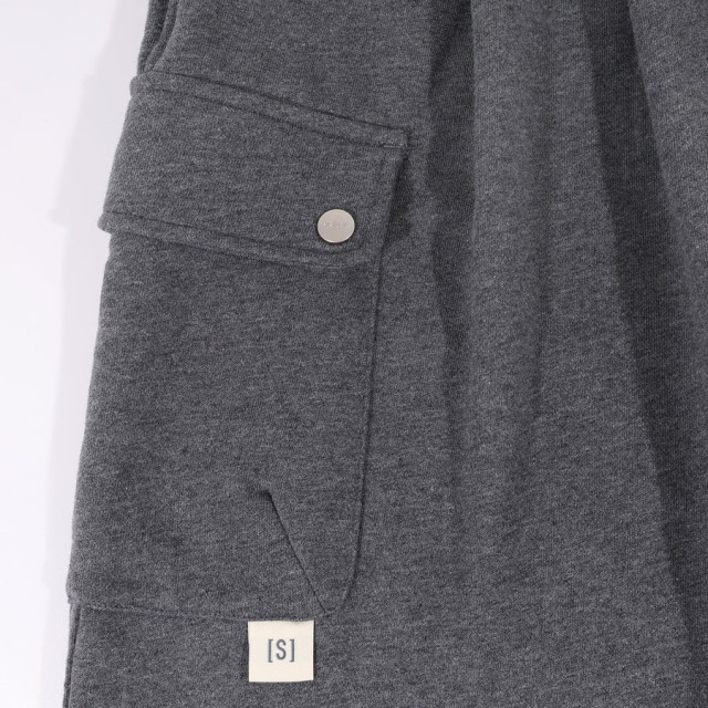 A[S]USL KNITTED CARGO SWEAT SHORTS