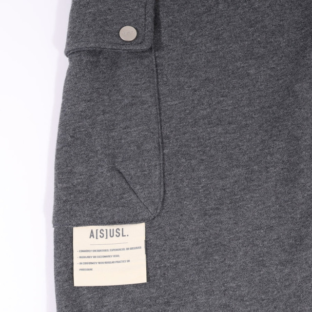 A[S]USL KNITTED CARGO SWEAT SHORTS