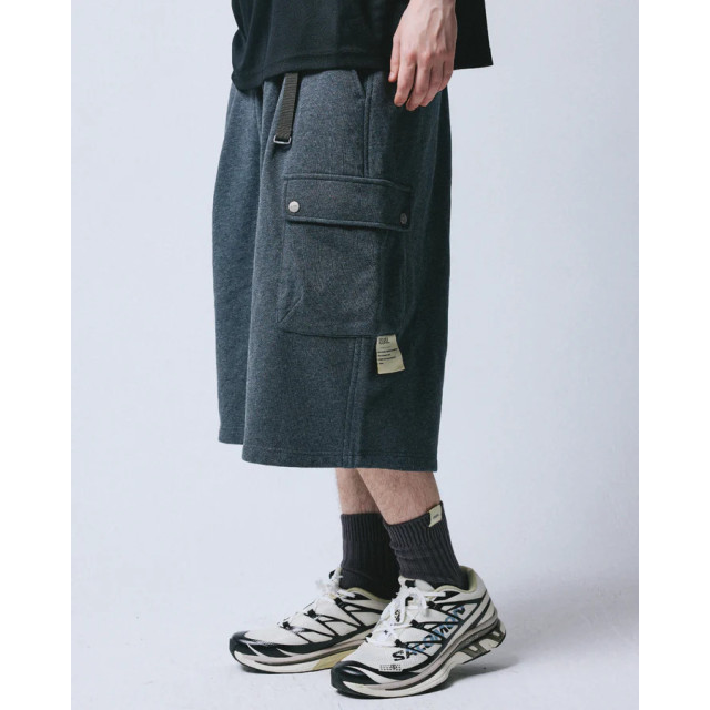 A[S]USL KNITTED CARGO SWEAT SHORTS