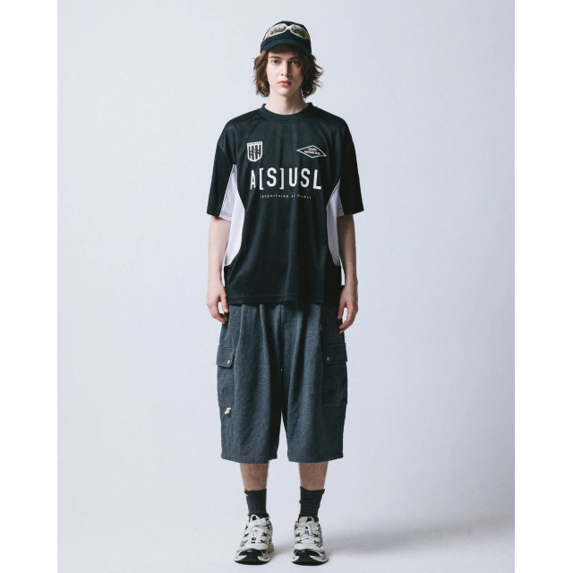 A[S]USL KNITTED CARGO SWEAT SHORTS