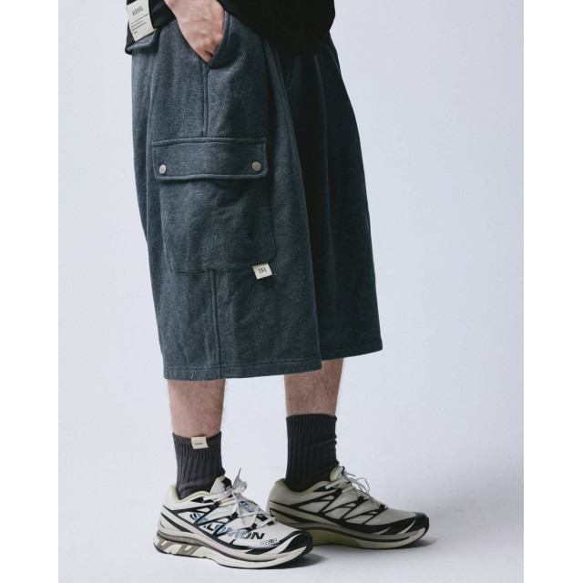 A[S]USL KNITTED CARGO SWEAT SHORTS