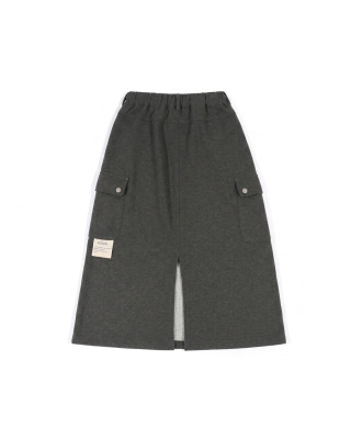 A[S]USL KNITTED CARGO SWEAT SKIRT