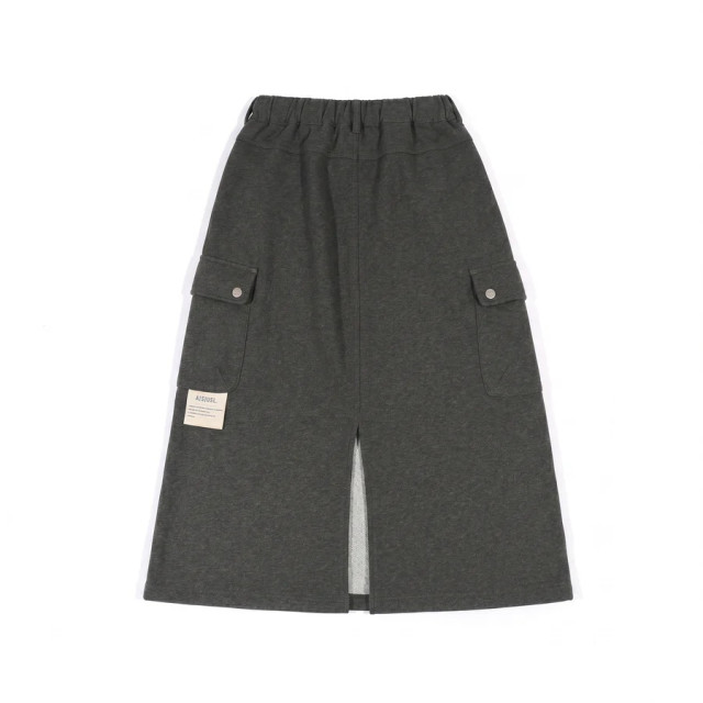A[S]USL KNITTED CARGO SWEAT SKIRT