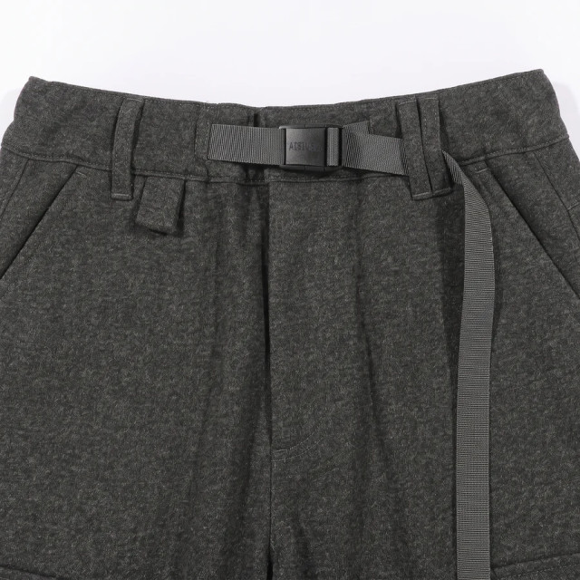 A[S]USL KNITTED CARGO SWEAT SKIRT