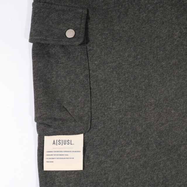 A[S]USL KNITTED CARGO SWEAT SKIRT