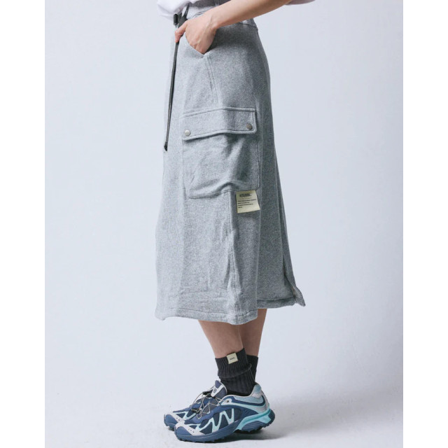 A[S]USL KNITTED CARGO SWEAT SKIRT