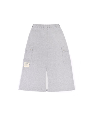 A[S]USL KNITTED CARGO SWEAT SKIRT