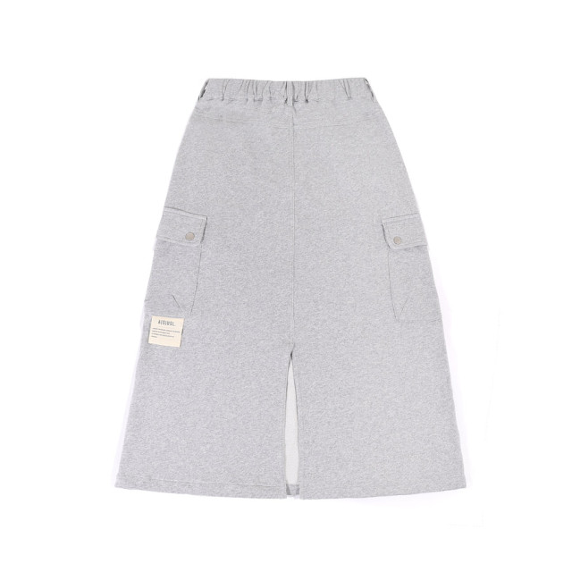 A[S]USL KNITTED CARGO SWEAT SKIRT