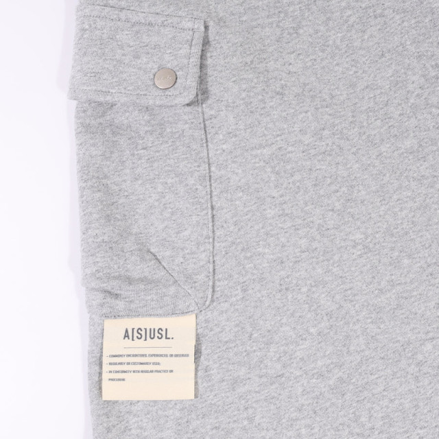 A[S]USL KNITTED CARGO SWEAT SKIRT
