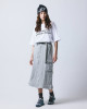 A[S]USL KNITTED CARGO SWEAT SKIRT