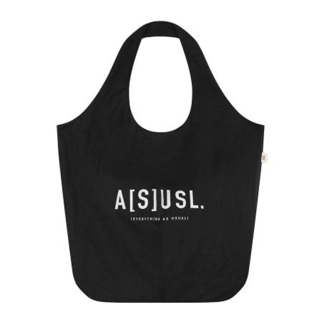 A[S]USL REFLECTIVE LOGO OVERSIZE TOTE BAG