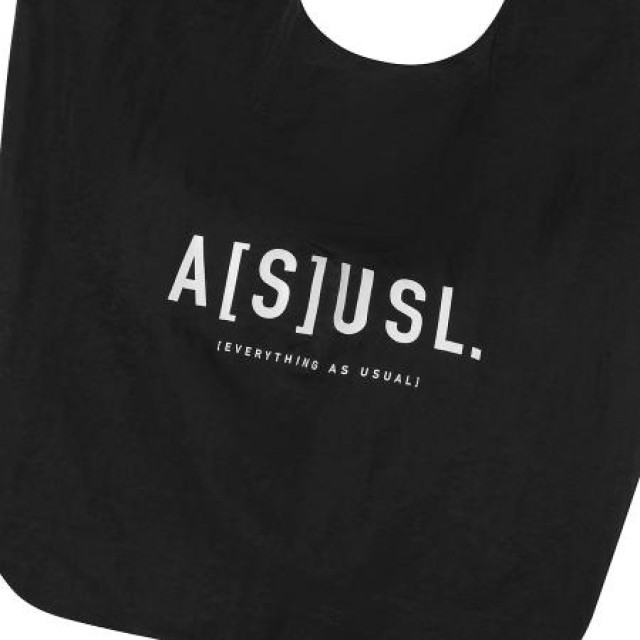 A[S]USL REFLECTIVE LOGO OVERSIZE TOTE BAG