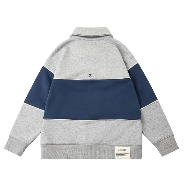 KID'S A[S]USL LOGO POLO SWEATSHIRT 