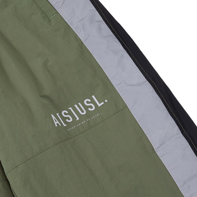 A[S]USL REFLECTIVE LOGO TRACK PANTS