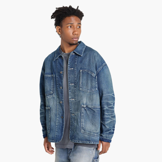 MADNESS PATCHED WORKER DENIM JACKET