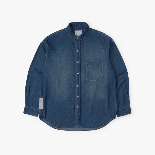 MADNESS VINTAGE WASHED DENIM SHIRT