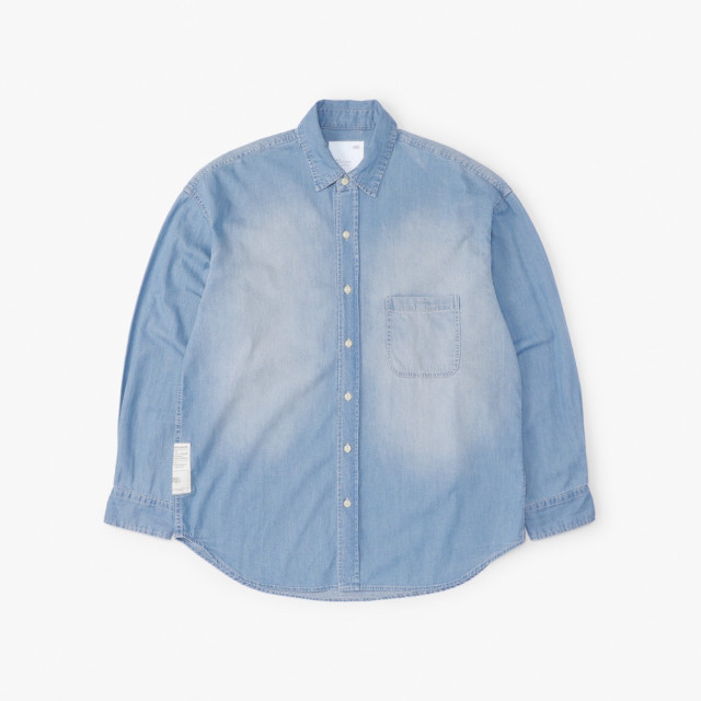 MADNESS VINTAGE WASHED DENIM SHIRT 