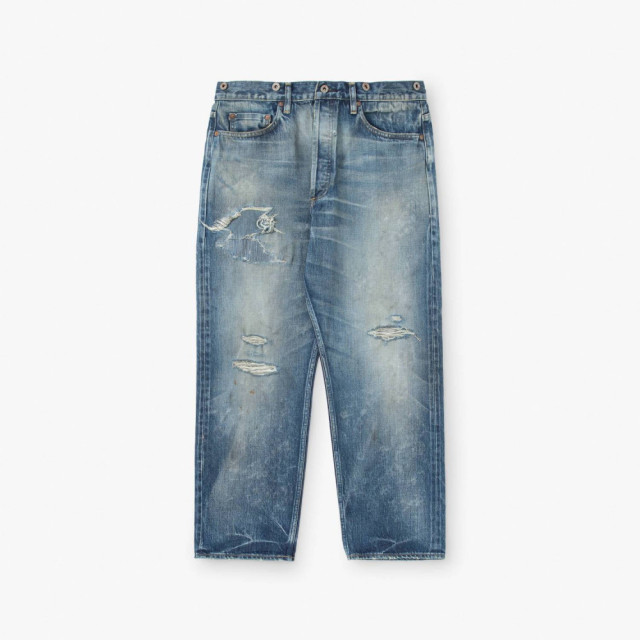 MADNESS HARD AGING DENIM PANTS. RELAXED