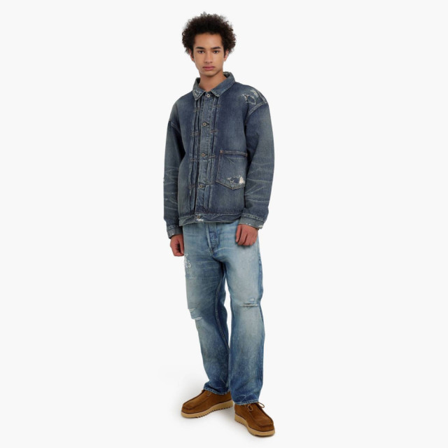 MADNESS HARD AGING DENIM PANTS. RELAXED