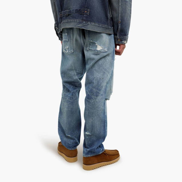 MADNESS HARD AGING DENIM PANTS. RELAXED