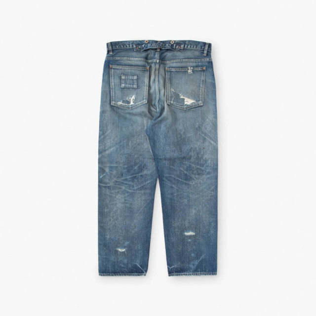 MADNESS HARD AGING DENIM PANTS. RELAXED