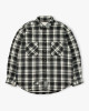 MADNESS SHREDDED CHECK SHIRT