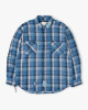 MADNESS SHREDDED CHECK SHIRT