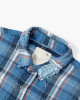 MADNESS SHREDDED CHECK SHIRT