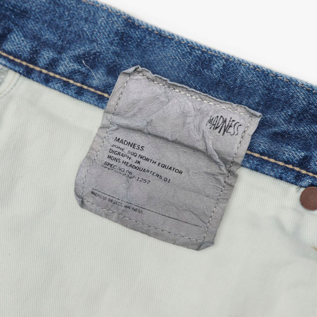 MADNESS AGING DENIM PANTS . REGULAR