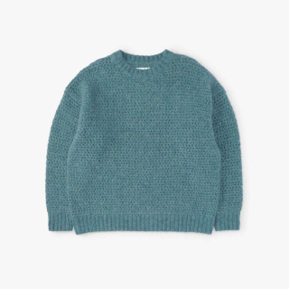 MADNESS MOHAIR CREW KNIT COZY PULLOVER