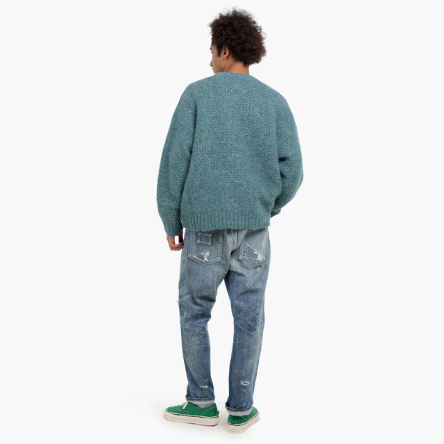 MADNESS MOHAIR CREW KNIT COZY PULLOVER