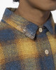 MADNESS JAZZ-NEP DISTRESSED FLANNEL BD SHIRT
