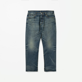 MADNESS STANDARD 5P WASHED DENIM PANTS. M2 RELAXED