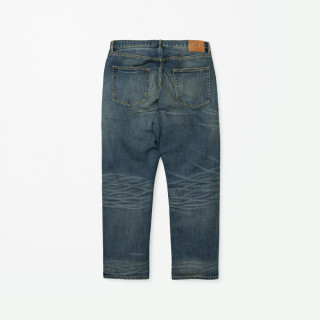 MADNESS STANDARD 5P WASHED DENIM PANTS. M2 RELAXED