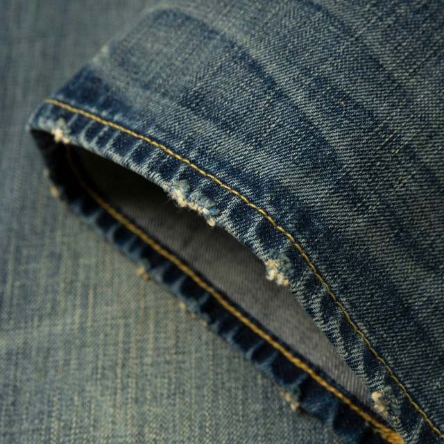 MADNESS STANDARD 5P WASHED DENIM PANTS. M2 RELAXED