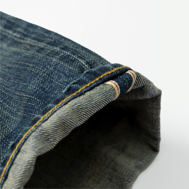 MADNESS STANDARD 5P WASHED DENIM PANTS. M2 RELAXED