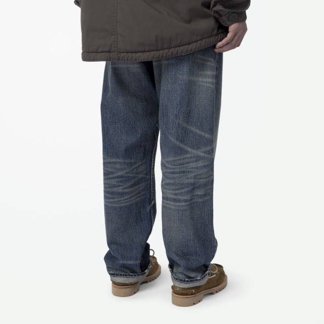 MADNESS STANDARD 5P WASHED DENIM PANTS. M2 RELAXED