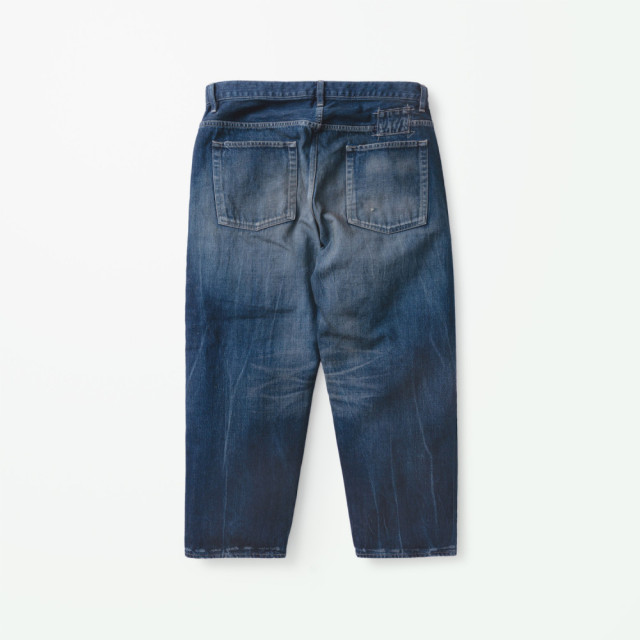 MADNESS AGING DENIM PANTS. M2 CROPPED