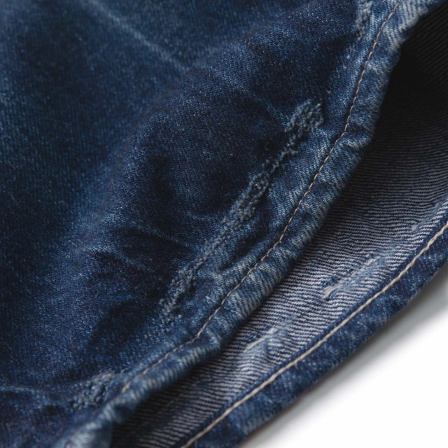 MADNESS AGING DENIM PANTS. M2 CROPPED