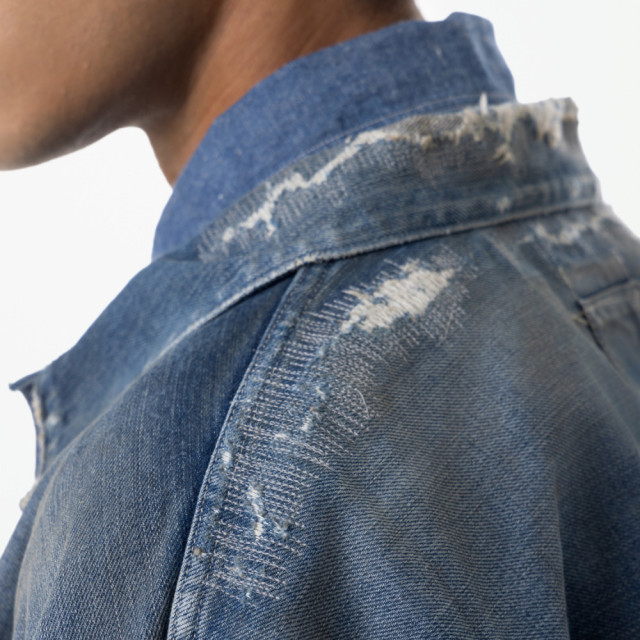 MADNESS AGING M501 DENIM TRUCKER. M3 REGULAR