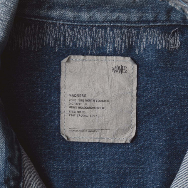 MADNESS AGING M501 DENIM TRUCKER. M3 REGULAR