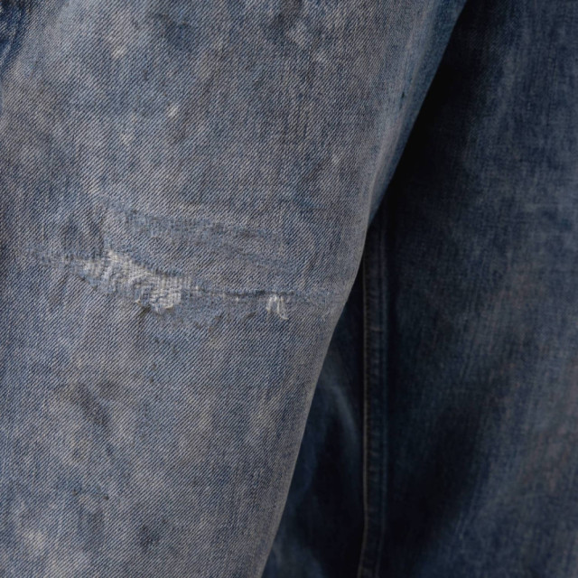 MADNESS AGING DENIM PANTS. M2 WIDE COMFY