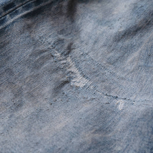 MADNESS AGING DENIM PANTS. M2 WIDE COMFY