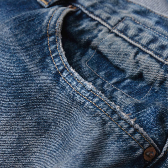 MADNESS AGING DENIM PANTS. M2 WIDE COMFY