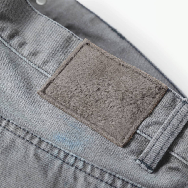 MADNESS SPLATTERED CRUSH DENIM SHORTS