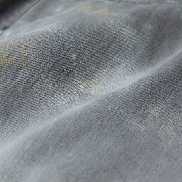 MADNESS SPLATTERED CRUSH DENIM SHORTS