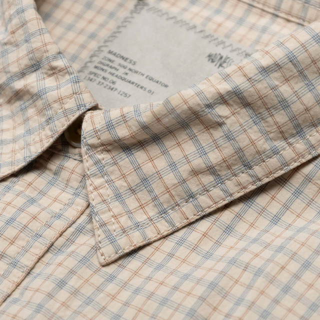 MADNESS STANDARD MINI CHECK BD SHIRT