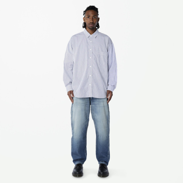 MADNESSS STD TYPEWRITER STRIPE BD SHIRT